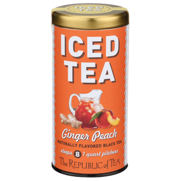 The Republic of Tea Ginger Peach Black Iced Tea Same-Day Delivery