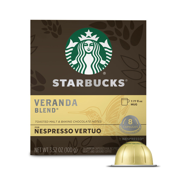 Starbucks by Nespresso Vertuo Veranda Blend Blonde Roast  Coffee