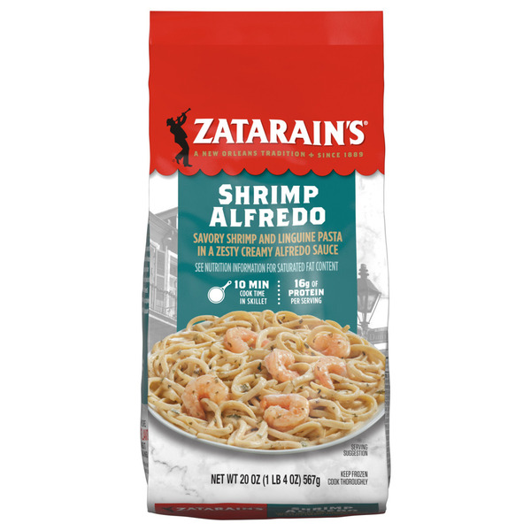 Zatarain's Frozen Shrimp Alfredo Same-Day Delivery | Brookshire's