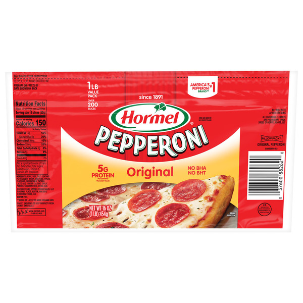 HORMEL Pepperoni Original, 16 OZ