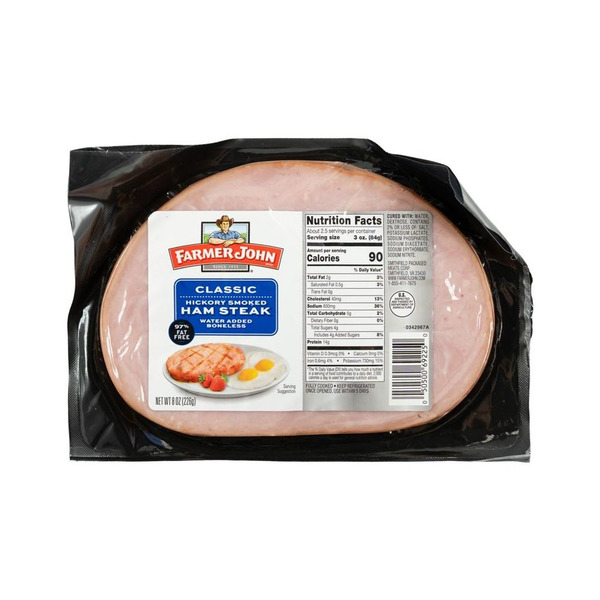 Farmer John Classic Hickory Smoked Ham Steak