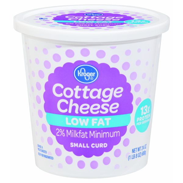 Kroger Low Fat Cottage Cheese (24 oz) from QFC Instacart