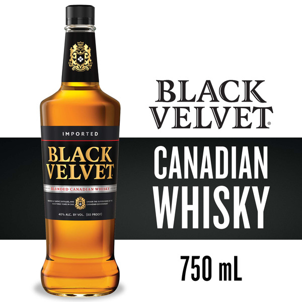 パブミラー　Black Velvet Canadian Whisky Black Velvet Canadian Whisky Same-Day Delivery or Pickup