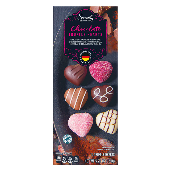 ALDI Specially Selected Chocolate Truffle Hearts SameDay Delivery or