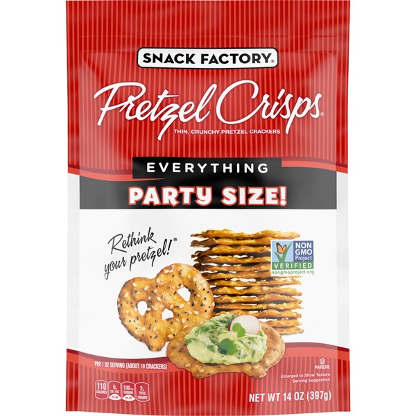 Pretzel Crisps® Everything Pretzel Crisps (14 oz) from Safeway Instacart