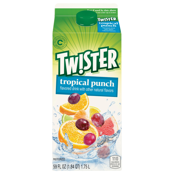 Twister Flavored Drink, Tropical Punch