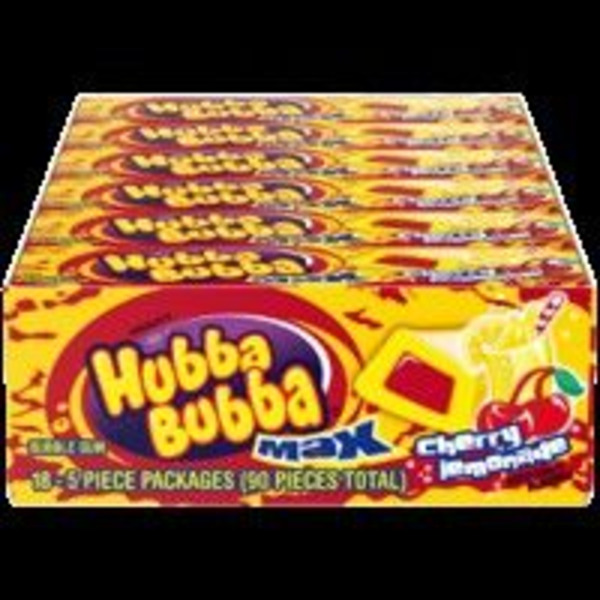 Hubba Bubba Max Cherry Lemonade 18ct
