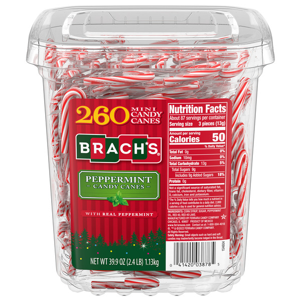 Safeway Brach's Candy Canes, Peppermint, Mini Pickup Instacart