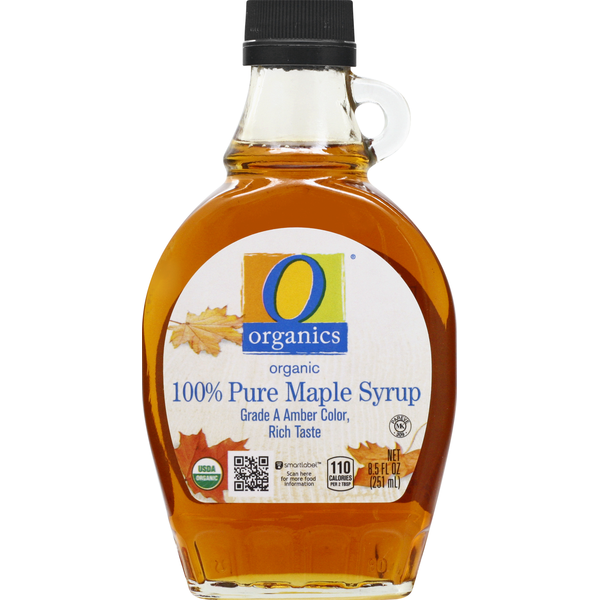 O Organics Maple Syrup, Organic, 100% Pure