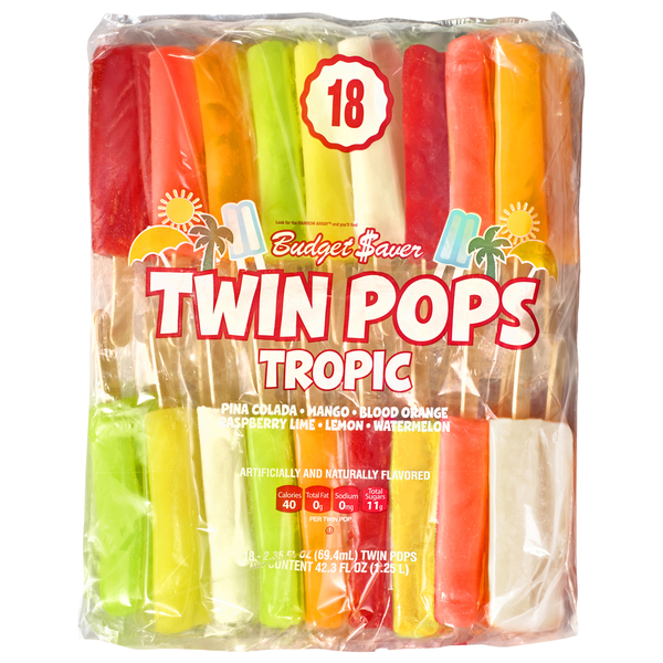 Budget Saver Tropic Twin Pops
