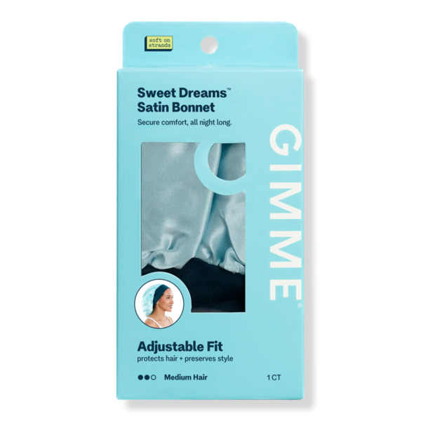 GIMME beauty Sweet Dreams Satin Sleep Bonnet - Medium Hair