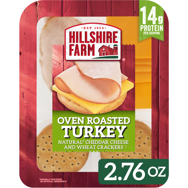 Hillshire Farm Protein Snack Pack, Turkey & Cheddar, 2.76 oz