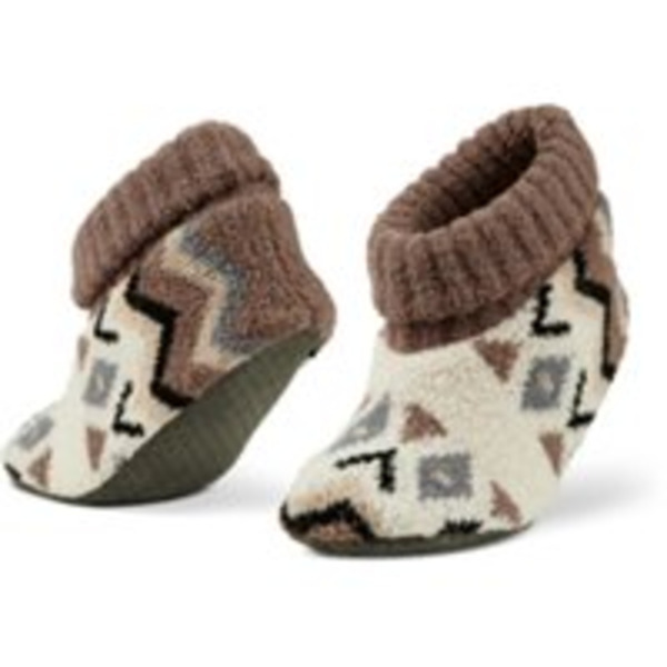 Magellan Outdoors Women's Foldover Sweater Lodge Slippers, M