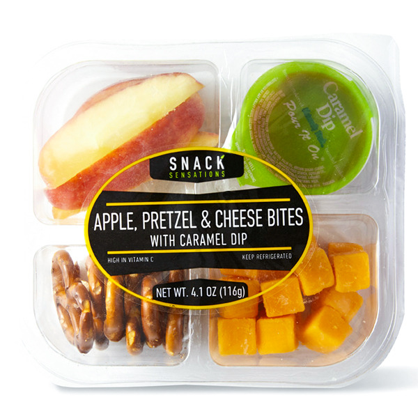 Publix Snack Fresh Apple And Pretzel Bites With Caramel Dip SameDay