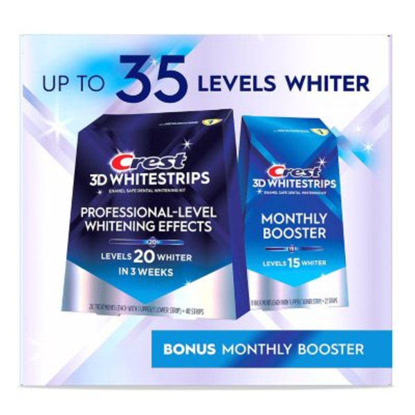 Crest Professional Effects Advanced + Supreme Bright Boost At-Home 