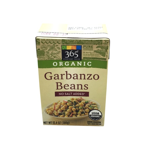365 No Salt Added Garbanzo Beans (15 oz) from Whole Foods Market