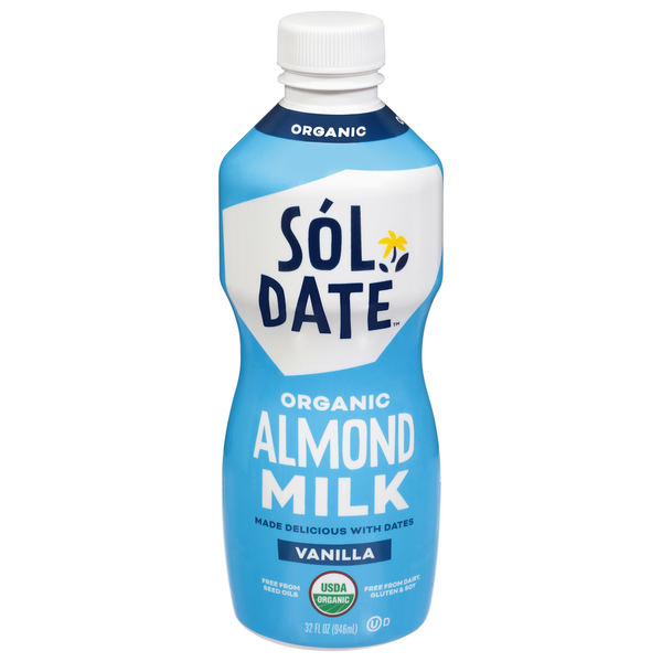 Sol Date Organic Vanilla Almond Milk