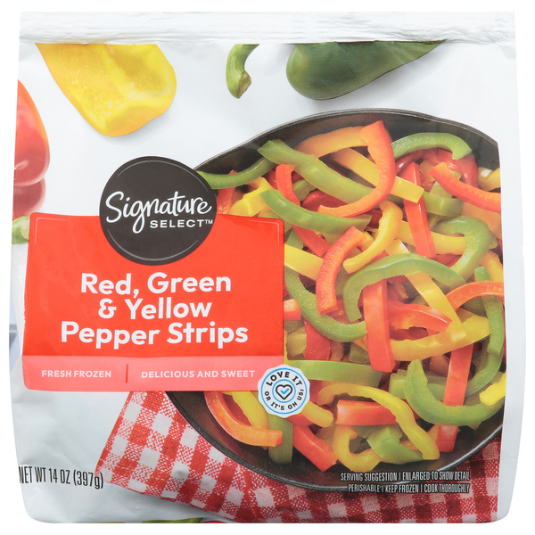 Signature SELECT Pepper Strips, Red, Green & Yellow