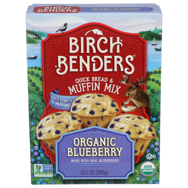 Birch Benders Organic Blueberry Quick Bread & Muffin Mix Same-Day