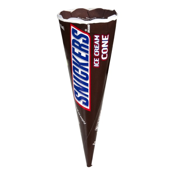 Snickers Ice Cream Cone (4.0 fl oz) from Schnucks Instacart