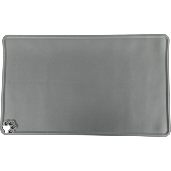Play On Dog Mat, 19.7 x 11.8 in - Grey