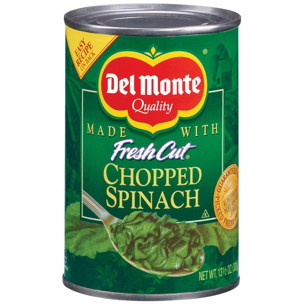 Del Monte - Chopped Spinach - 12/13.5 oz Can