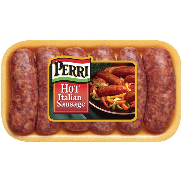 Perri Hot Italian Sausage (16 oz) Instacart