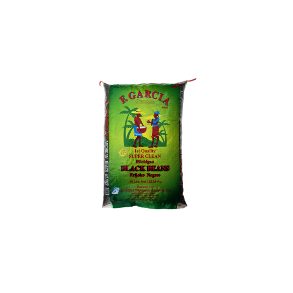 F. Garcia - Michigan Black Turtle Beans - 50 lb Bag