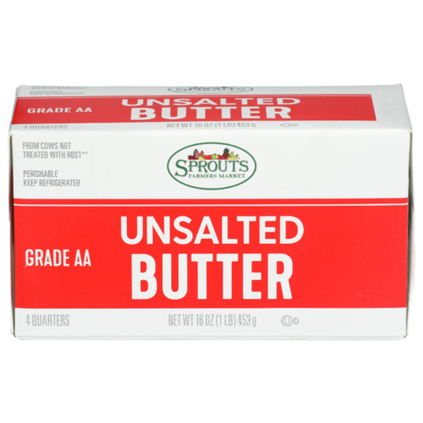 Sprouts Farmers Market Sprouts ButterQuartersUnsalted SameDay