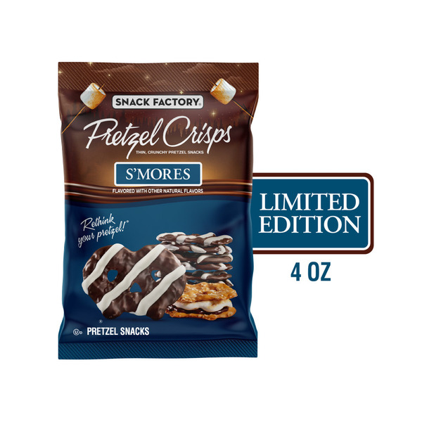 Snack Factory S'mores Pretzel Crackers Same-Day Delivery or Pickup
