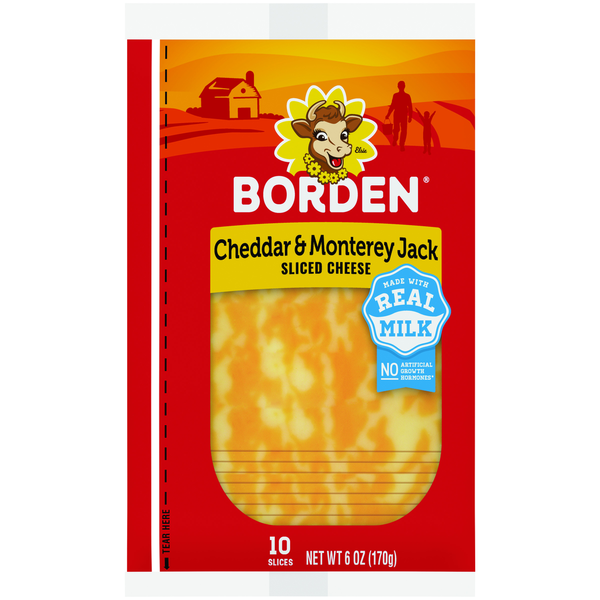 Borden Slices, Cheddar and Monterey Jack