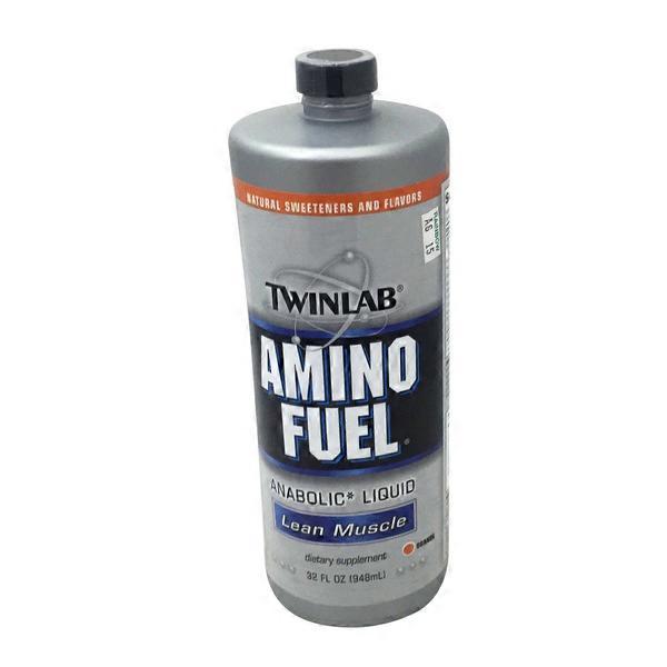 Twinlab Amino Fuel, Lean Muscle, Anabolic Liquid, Orange (32 oz