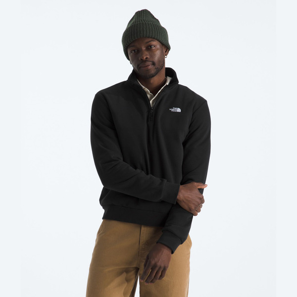 The North Face Men's Evolution 1/4 Zip Pullover, L - TNF Black