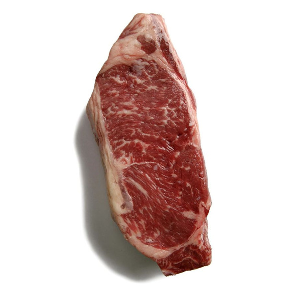 New York Strip Steaks, Center Cut, USDA Choice - 8 oz steaks - 10 ct