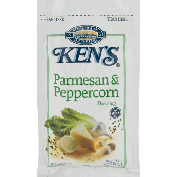 Ken's Steakhouse Ken's Dressing Parmesan & Peppercorn (1.5 oz) Instacart