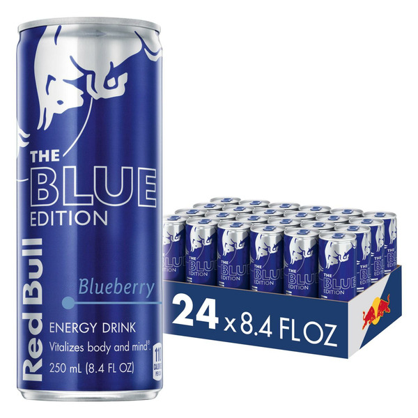レッドブル　ブルーベリー Red Bull Blue Edition Blueberry Energy Drink Same-Day Delivery
