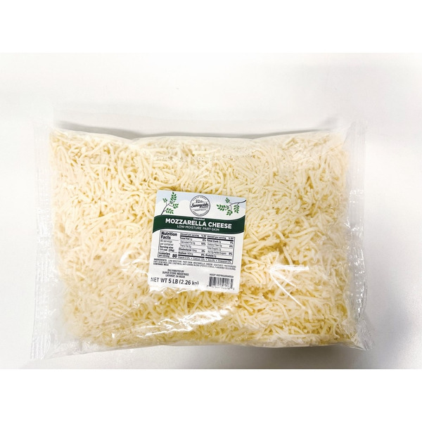 cheese Sunnyside Farms Mozzarella Low-moisture Part-skim Shredded Cheese