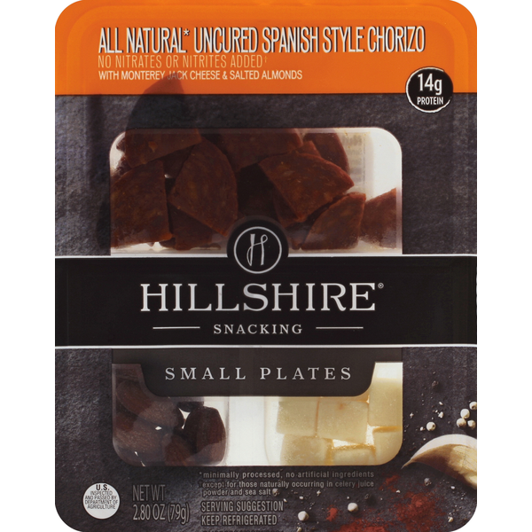 Hillshire Farm Small Plates, All Natural Uncured Spanish Style Chorizo