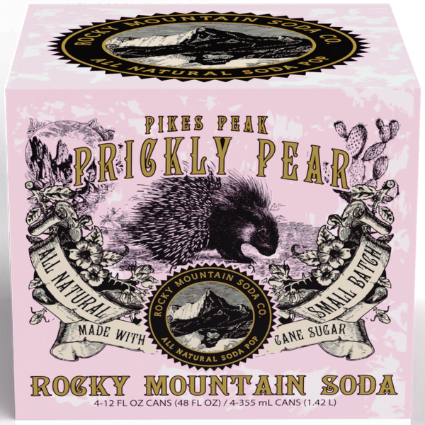 Rocky Mountain Soda Pikes Peak Prickly Pear Soda Same-Day Delivery
