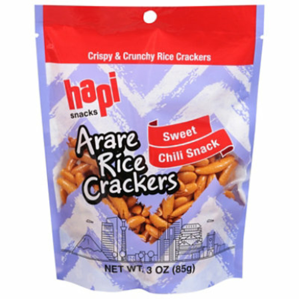 Hapi Snacks Rice Crackers, Arare