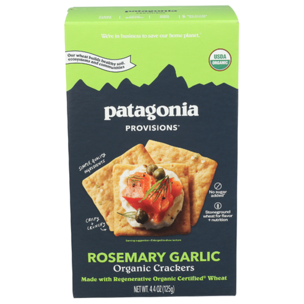 Patagonia Provisions Organic Rosemary Garlic Crackers