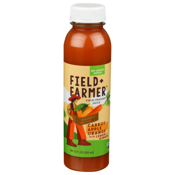 Field & Farmer Carrot Apple Orange Lemon And Ginger Juice Same-Day