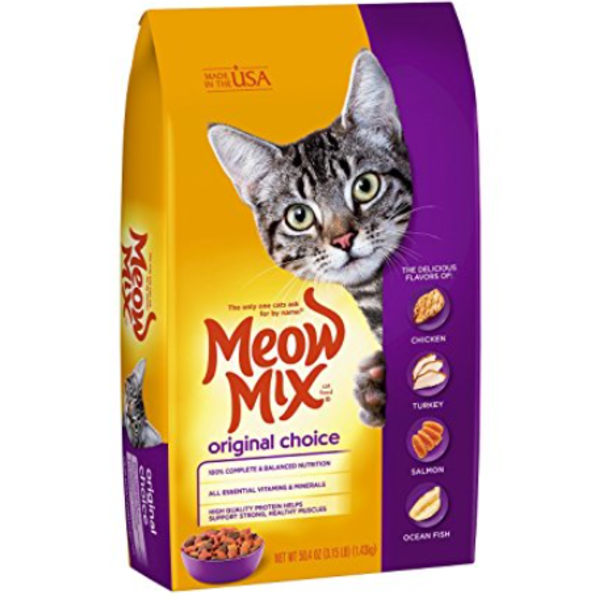 Meow Mix - Original Dry Cat Food - 3.15 lbs