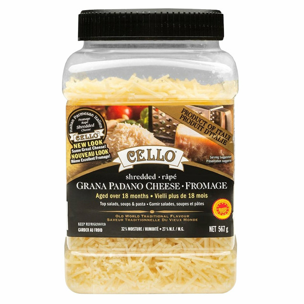 Cello Shredded Italian Grana Padano