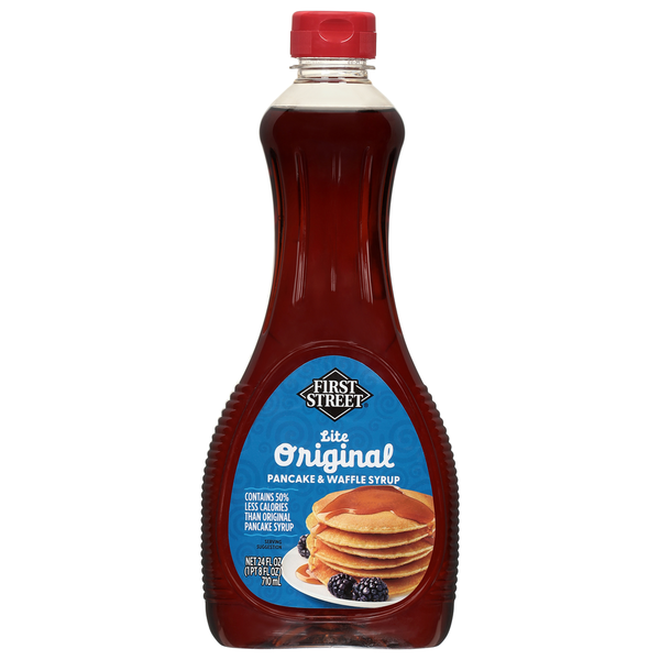 First Street Lite Original Pancake & Waffle Syrup