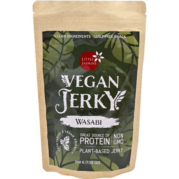 Little Jasmine Vegan Jerky Wasabi
