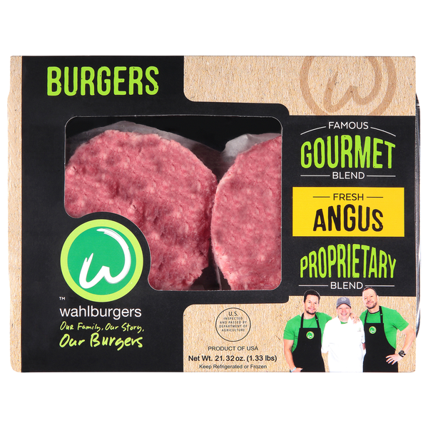 Wahlburgers Proprietary Blend Burgers