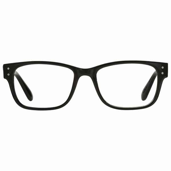 Walmart M+ Men's Spring Hinge Plastic Reading Glasses Black Same
