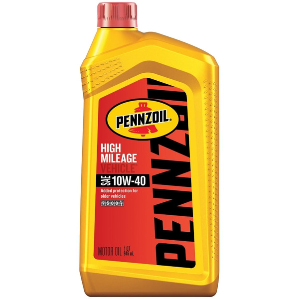 Pennzoil High Mileage Vehicle SAE 10W-40 Motor Oil Same-Day