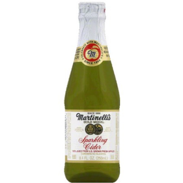 Martinelli's Gold Medal - Sparkling Cider - 12/8.4 oz glass bottles